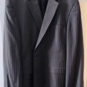Ralph Lauren Charcoal Pinstripe Blazer